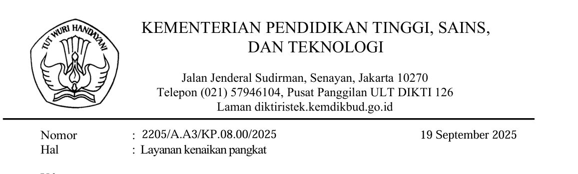 Layanan Kenaikan Pangkat