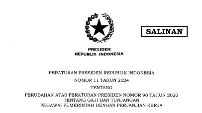 Gaji dan Tunjangan PPPK