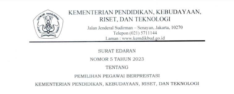 Pemilihan Pegawai Berprestasi