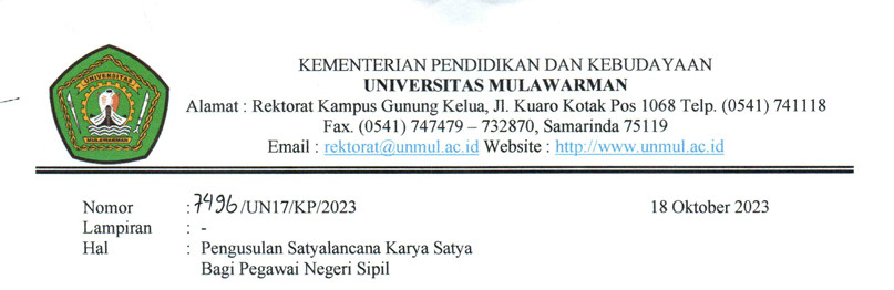 Satyalancana Karya Satya Tahun 2023