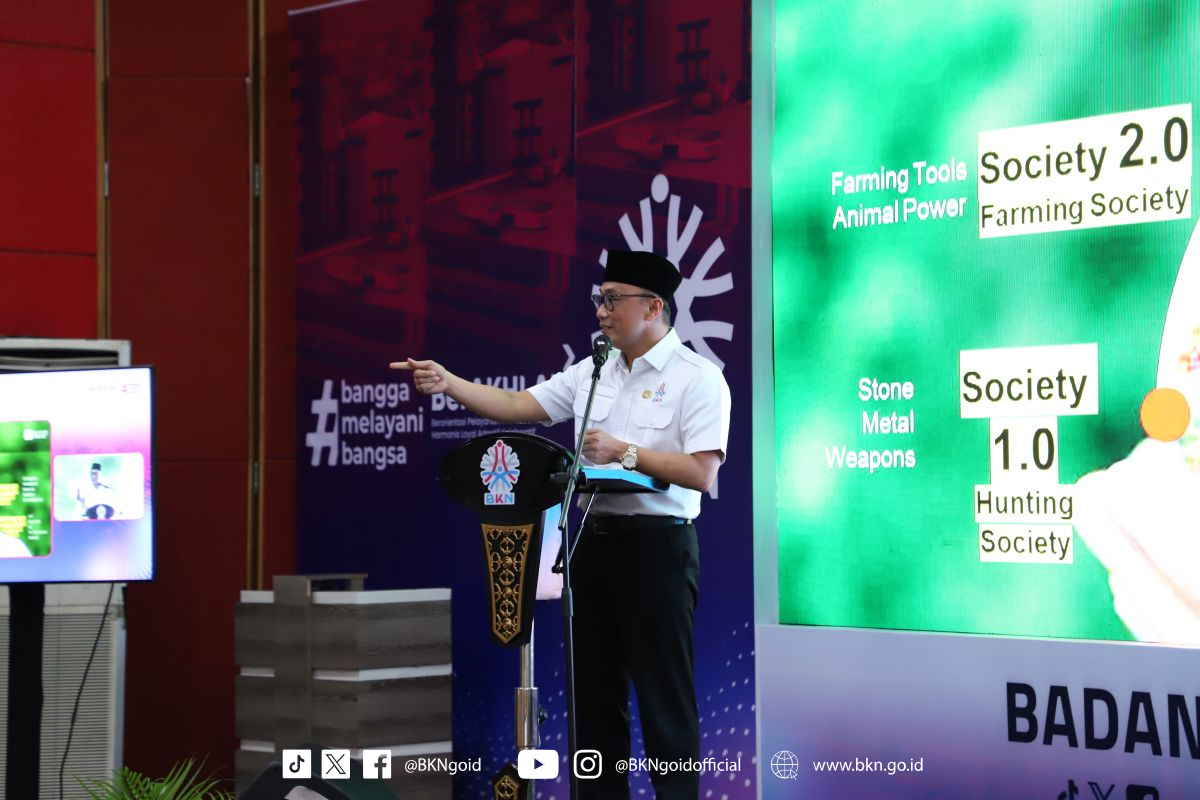 Kepala BKN: 5,3 Juta ASN Bisa Jadi Komunikator Branding Keberhasilan Pemerintah