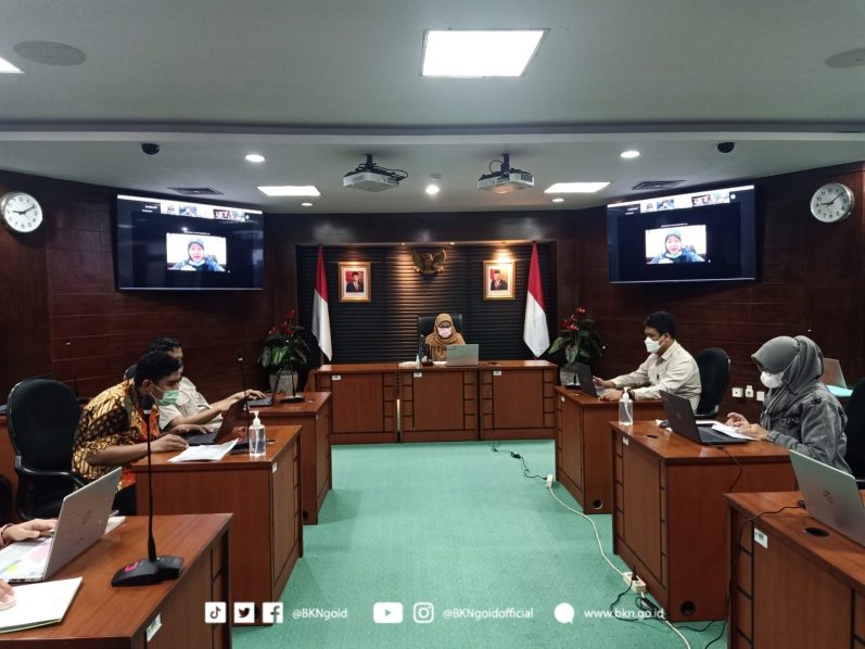 BKN Gelar Monitoring dan Evaluasi Penilaian Sistem Merit Tahun 2022