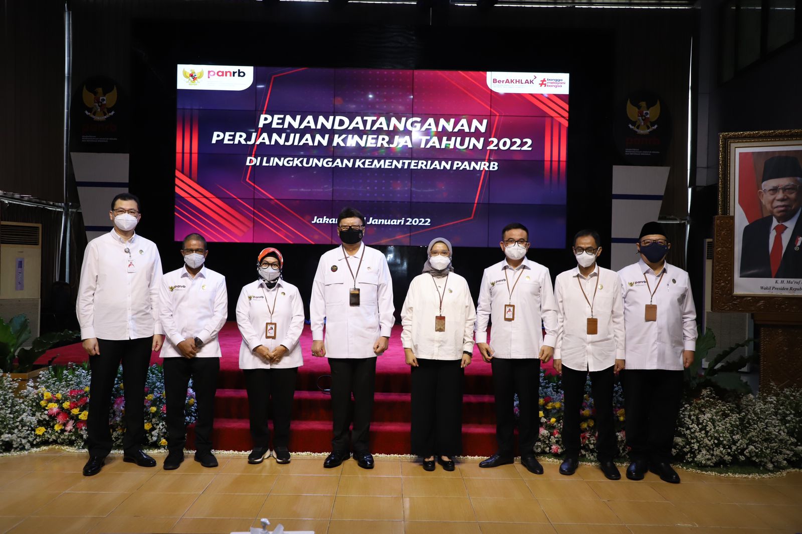 Penandatanganan Perjanjian Kinerja, Langkah Awal Strategis Akselerasi Program Reformasi Birokrasi Tahun 2022