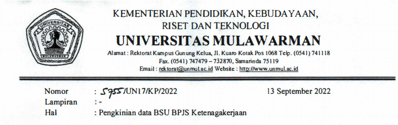 Pengkinian data BSU BPJS Ketenagakerjaan