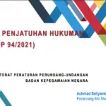Peraturan Perundang-Undangan BKN PP 94/2021 Tentang Tata Cara Penjatuhan Hukuman Disiplin