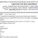Surat Edaran Pengusulan Satyalancana Karya Satya 10,20 dan 30 Tahun bagi PNS (8382/UN17.18/KP/2022)