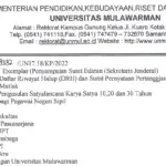 Surat Edaran Pengusulan Satyalancana Karya Satya 10,20 dan 30 Tahun bagi PNS (8382/UN17.18/KP/2022)